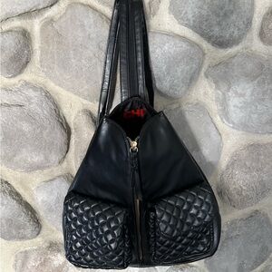 NWOT CHI FAUX LEATHER BACKPACK BAG